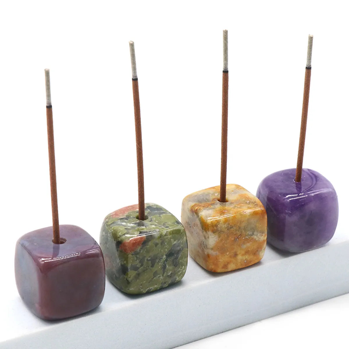 Quartz Crystal Incense Holder