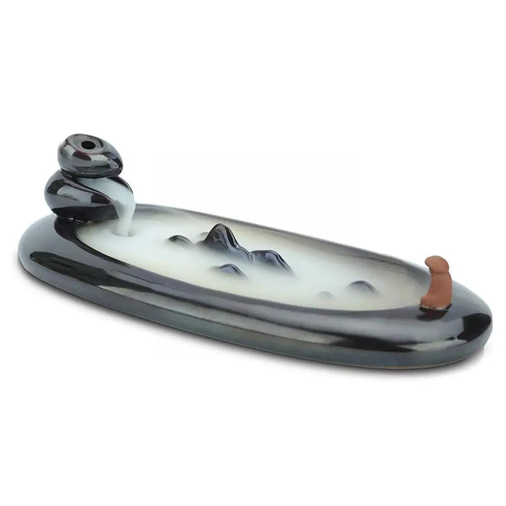 Boat Incense Stick Holder Vintage Ornament Fisherman