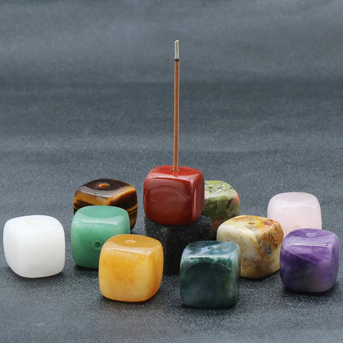 Quartz Crystal Incense Holder