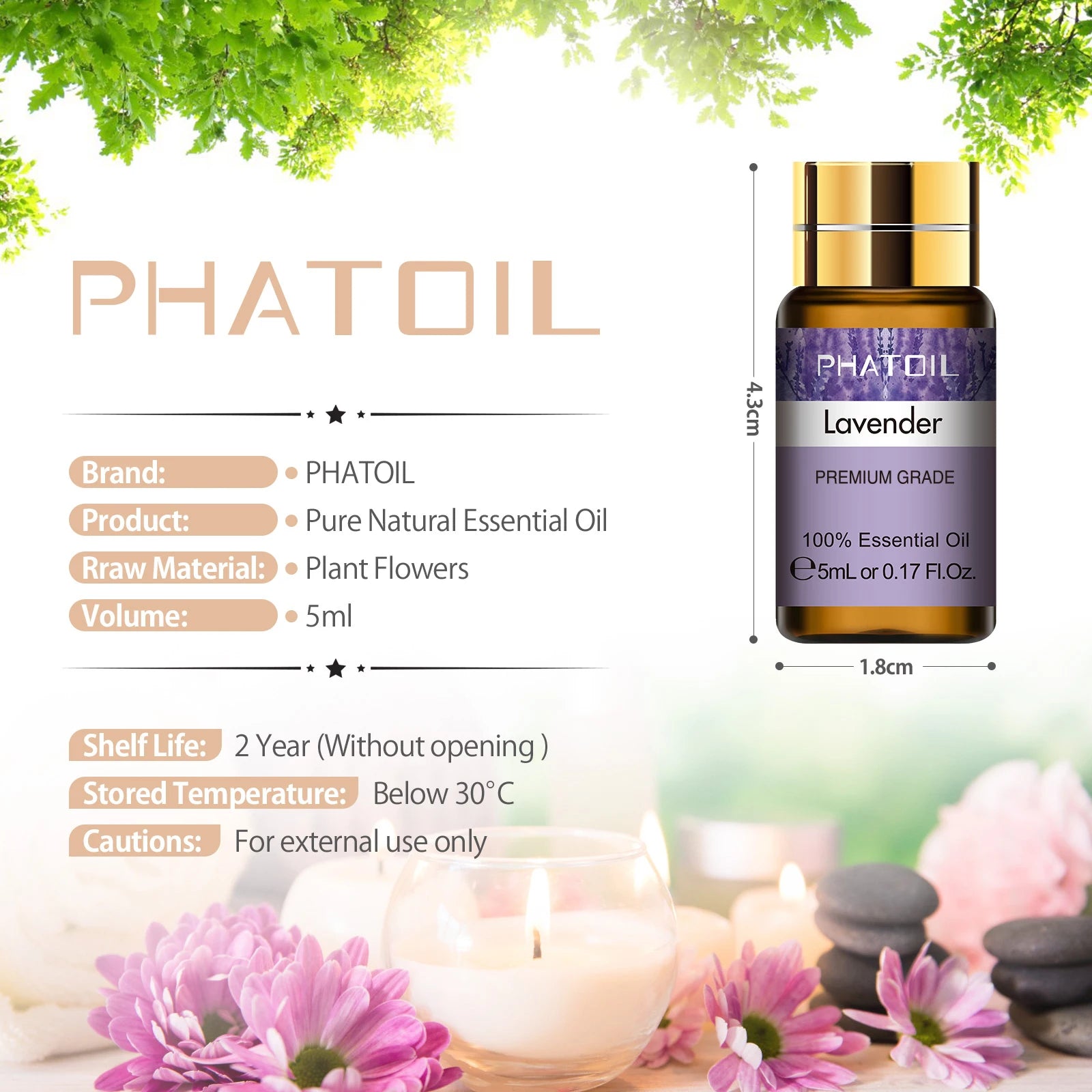Pure Essential Oils 15pcs Gift Set for Aromatherapy Enthusiasts