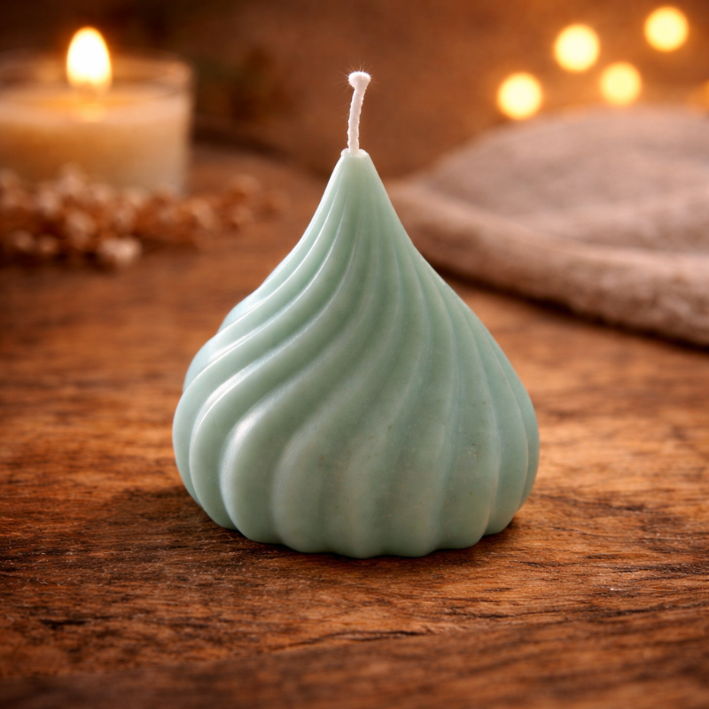 Swirl candle