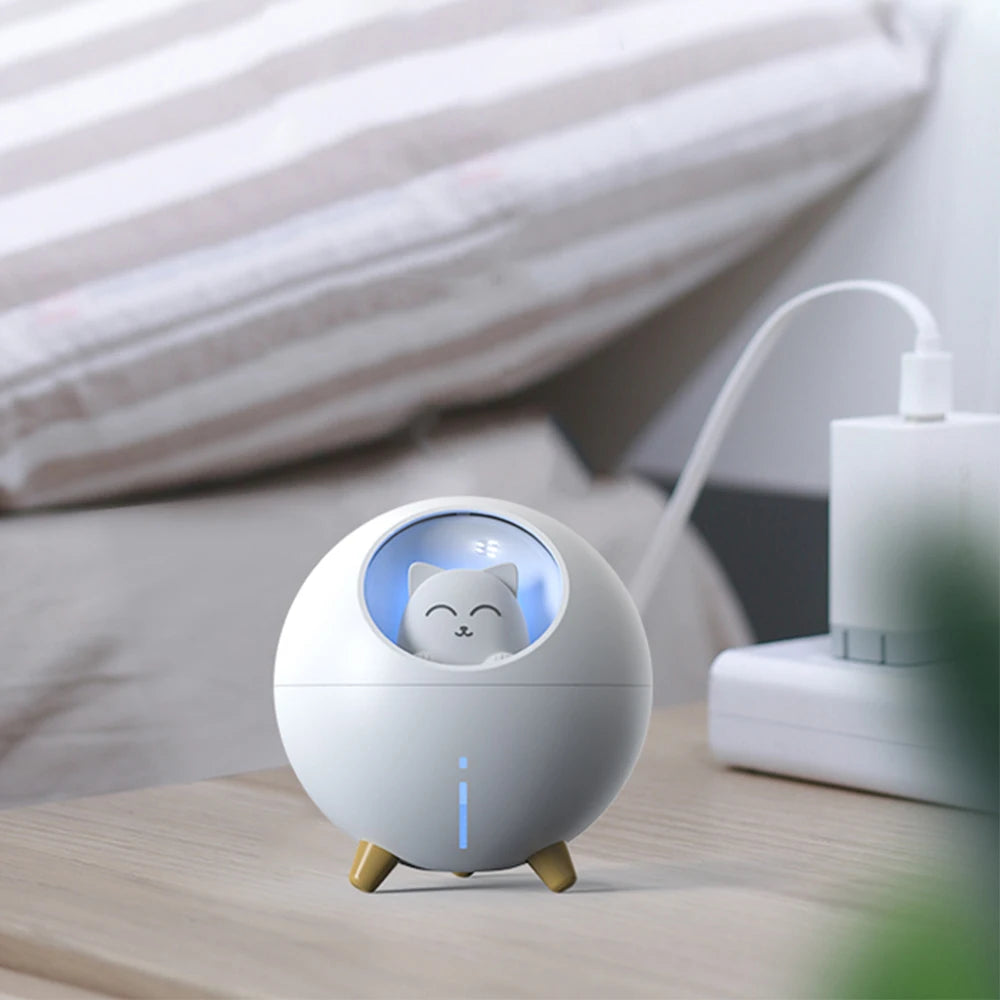 Ultrasonic Cool Mist Aroma Air Oil Diffuser and Humidifier with Color LED lights