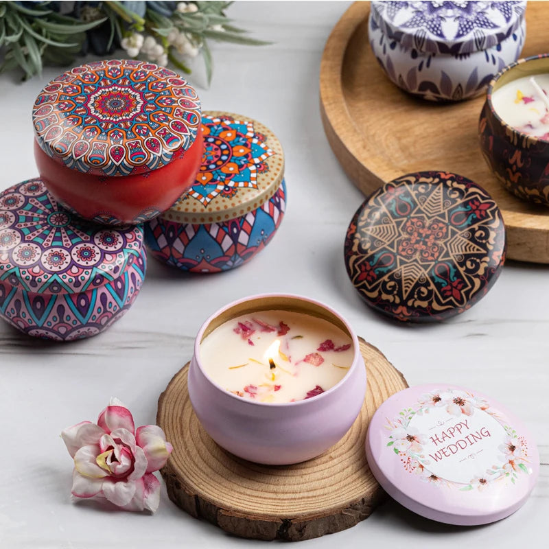 Scented Candle Jars: Aromatherapy Delight for Home and Gift