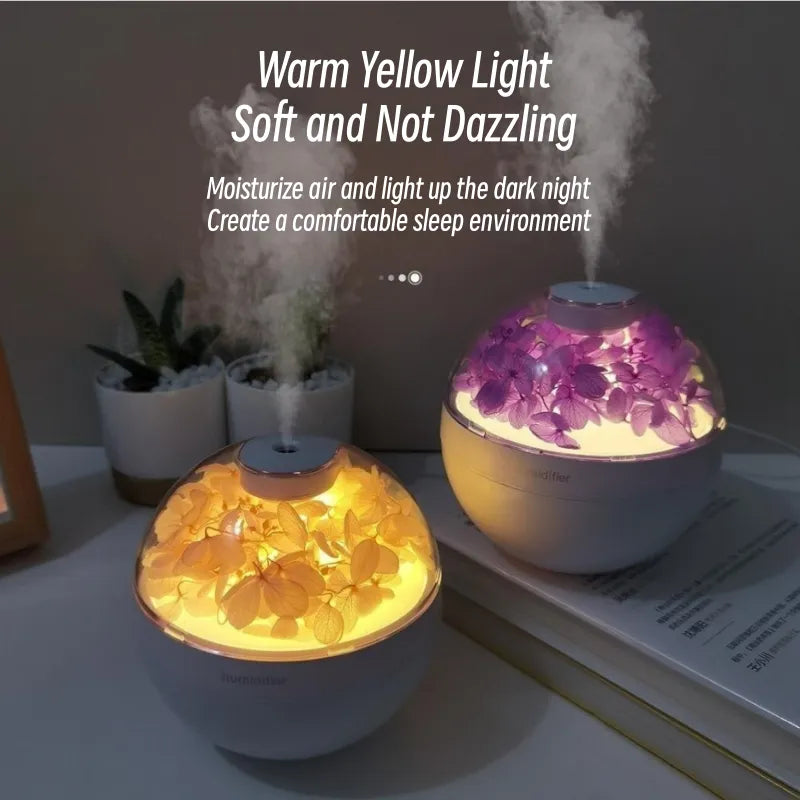 USB Mini Eternal Flower Aroma Diffuser: Transform Your Home with Soothing Fragrance