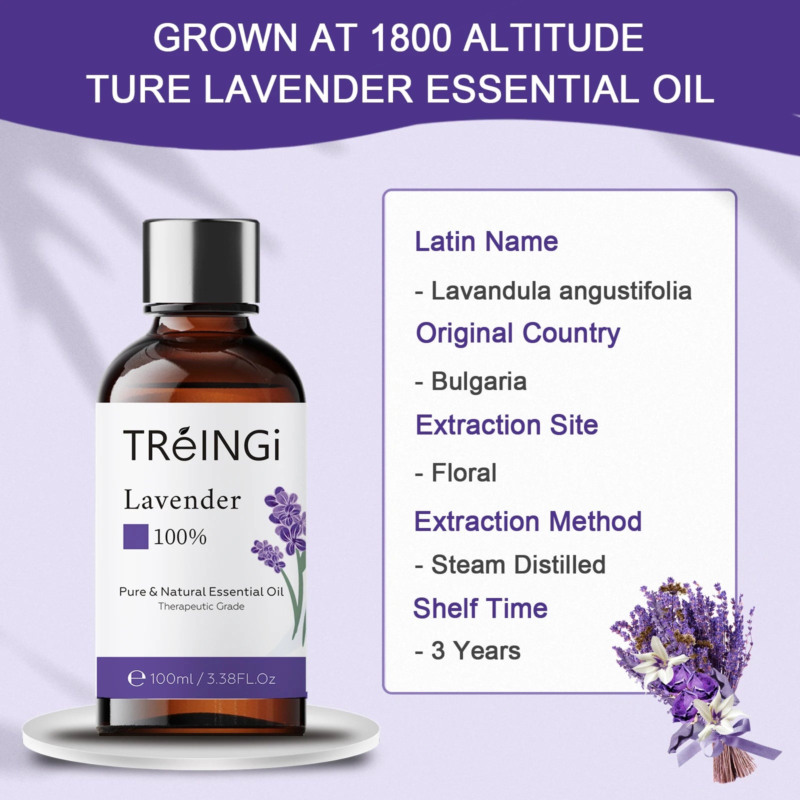 Therapeutic Grade Pure Natural Essential Oils for Aromatherapy