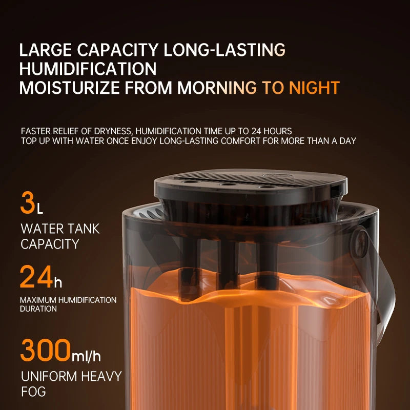 Xiaomi  Large Capacity Rechargeable/USB Wireless Air Humidifier for Essential Oils