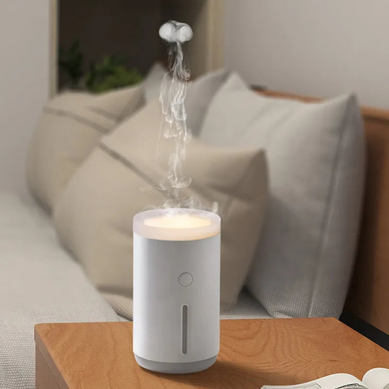 Jellyfish Smoke Rings Ultrasonic Air Humidifier and Diffuser