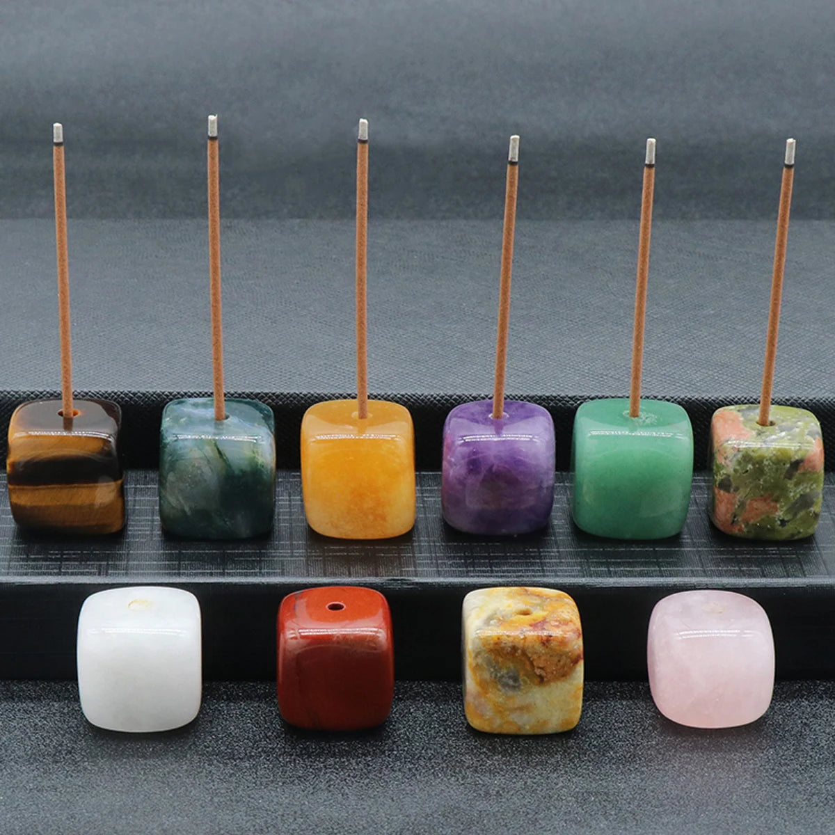 Quartz Crystal Incense Holder