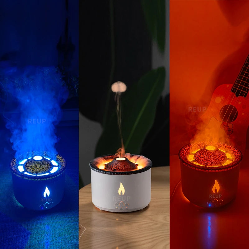 Flame Aroma Essential Oil Diffuser
